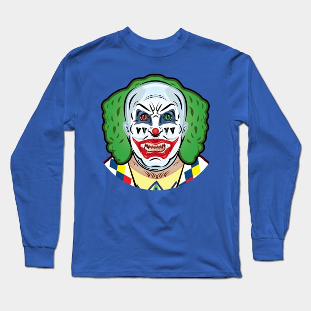 Evil Doink Long Sleeve T-Shirt by Gimmickbydesign